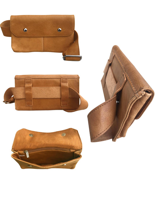 Natural Brown Sling bag Fanny Pack