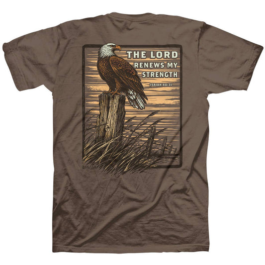 Brown Savana Renewed Eagle T-Shirt