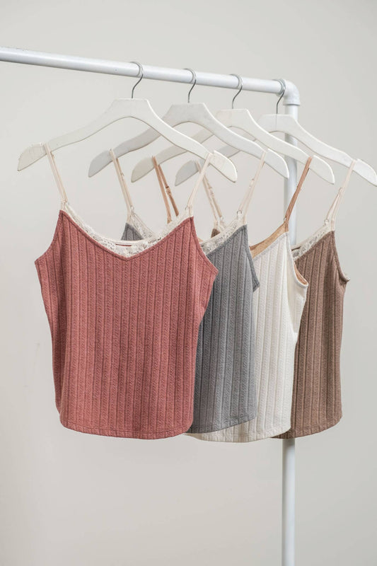 Cream Dreamy Delicate Camisole