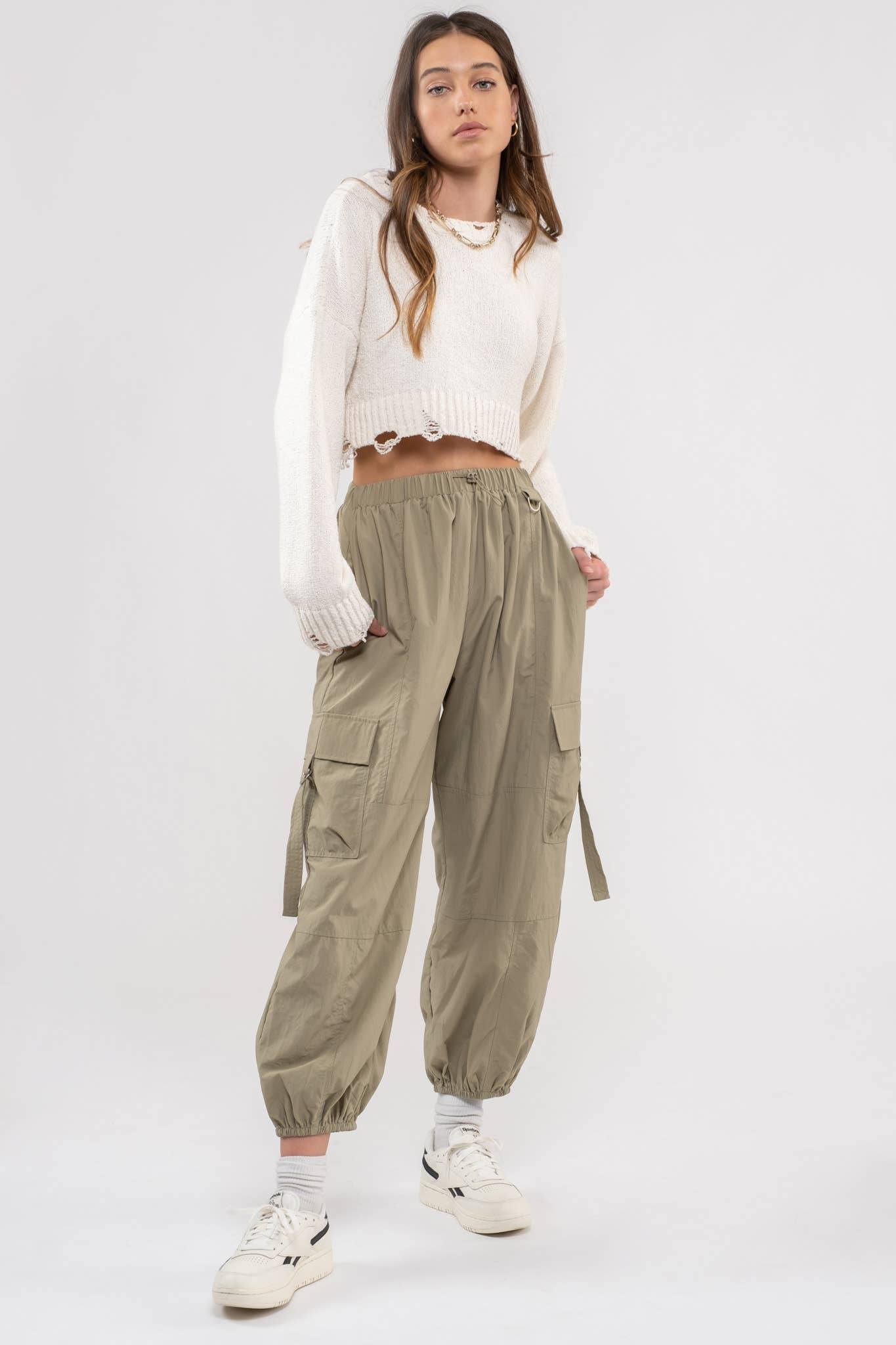 Light Olive Cargo Pants