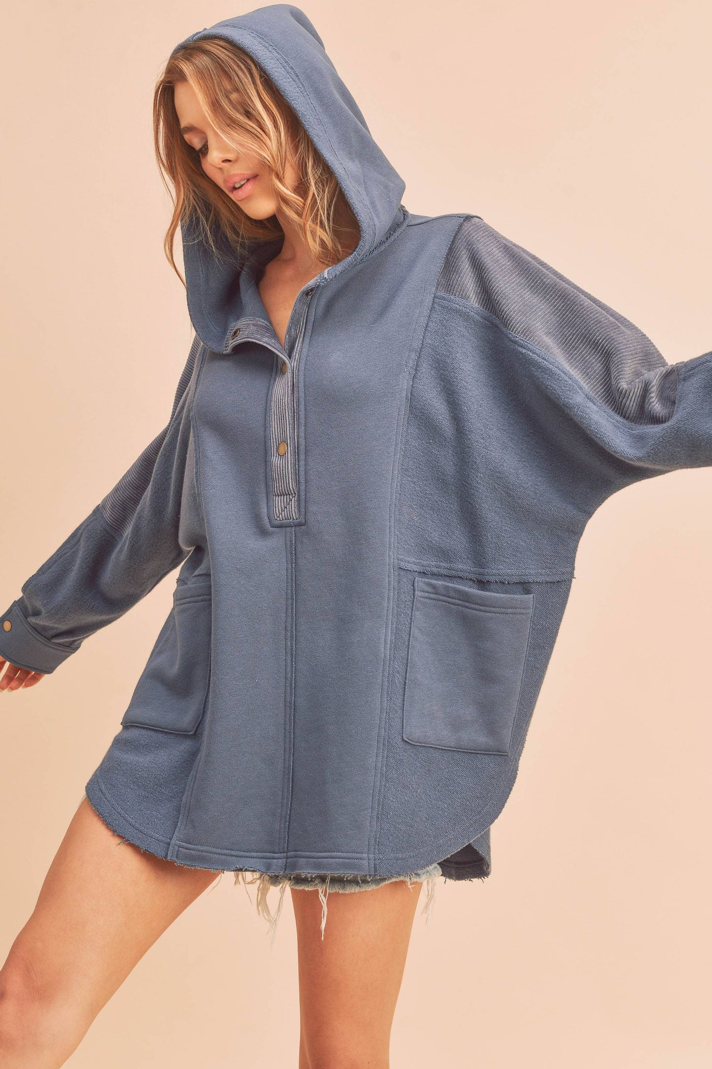 Dove Cozy Hooded Pullover