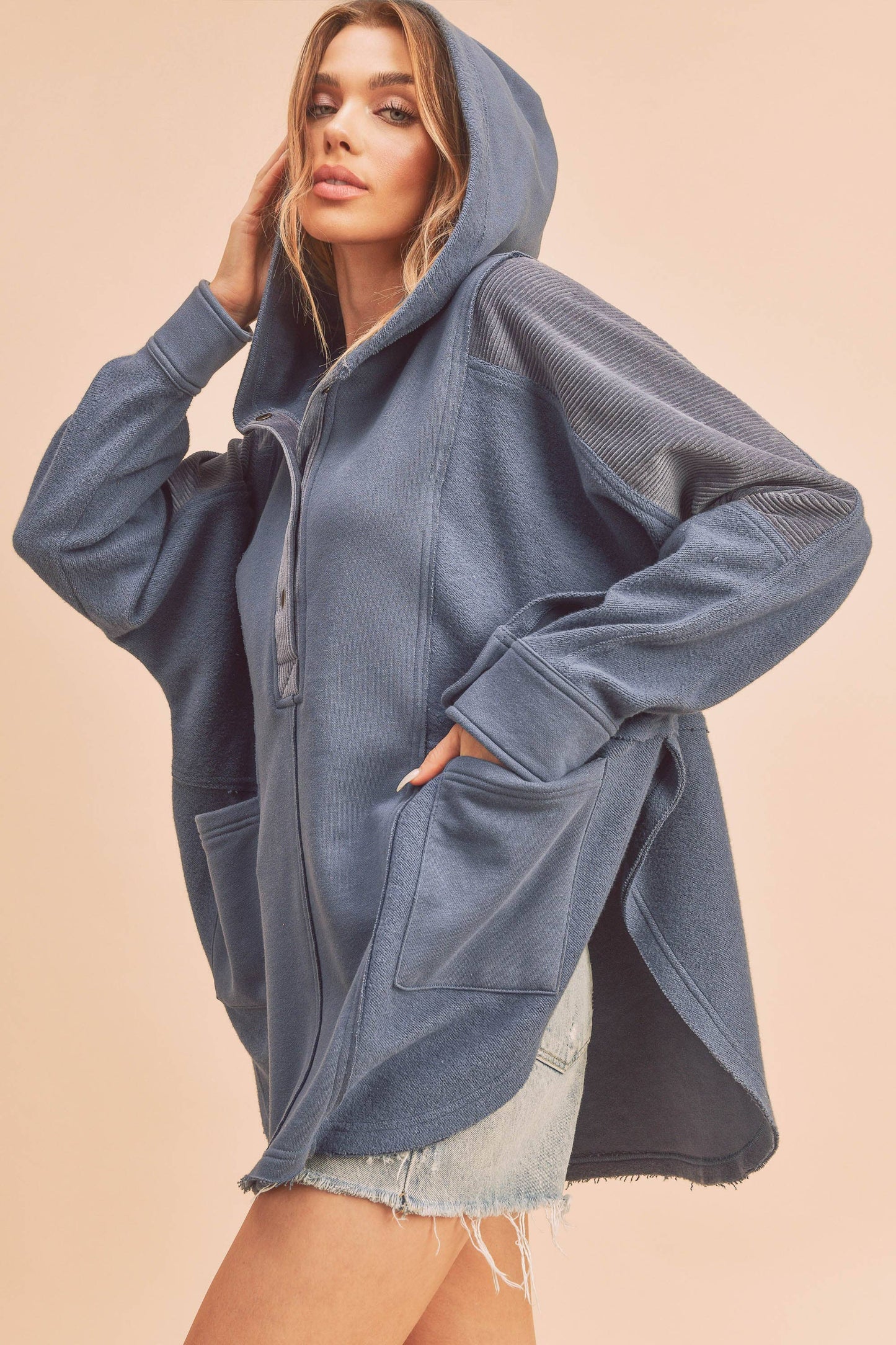 Dove Cozy Hooded Pullover