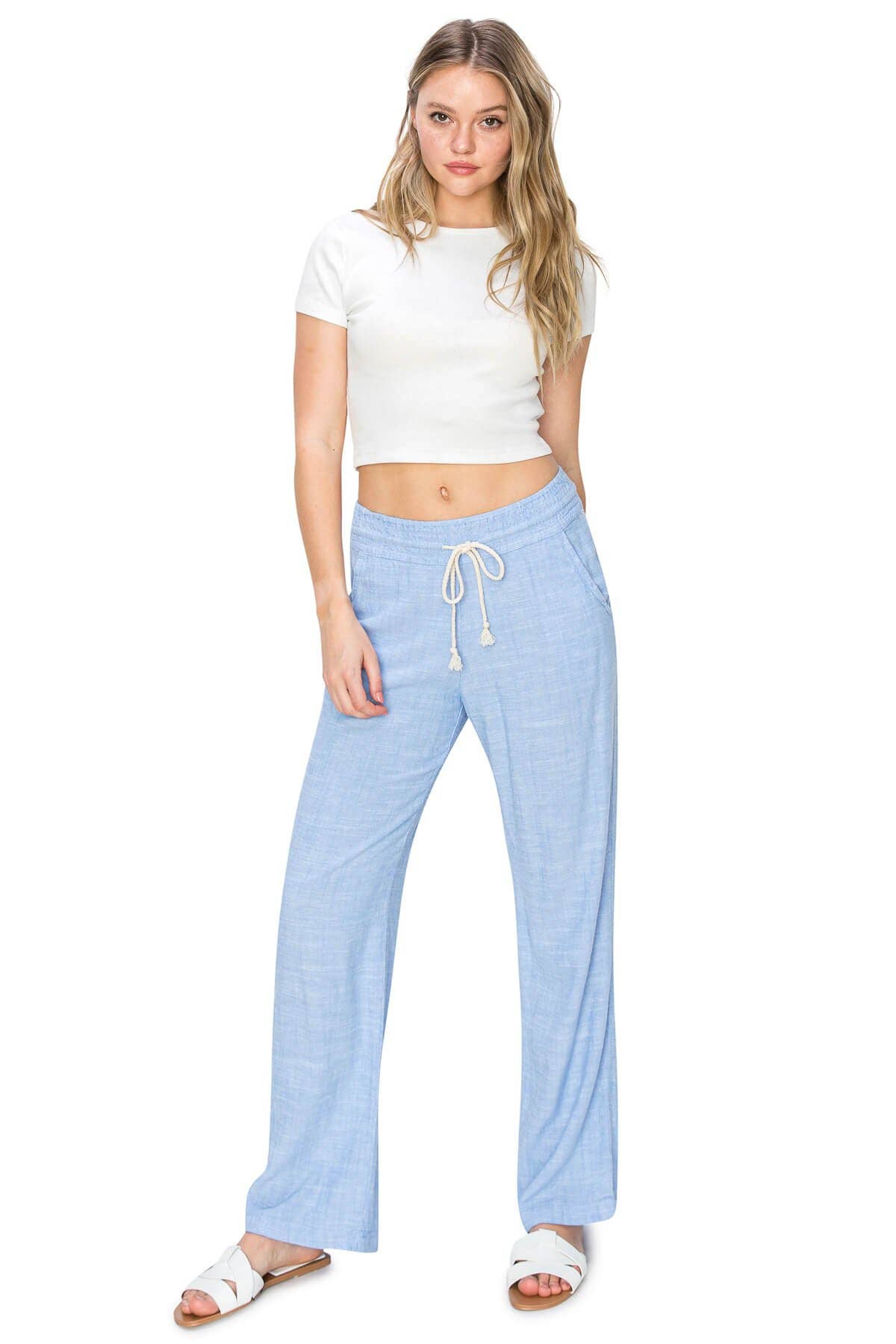 Blue Lounge Beach Trouser-137024