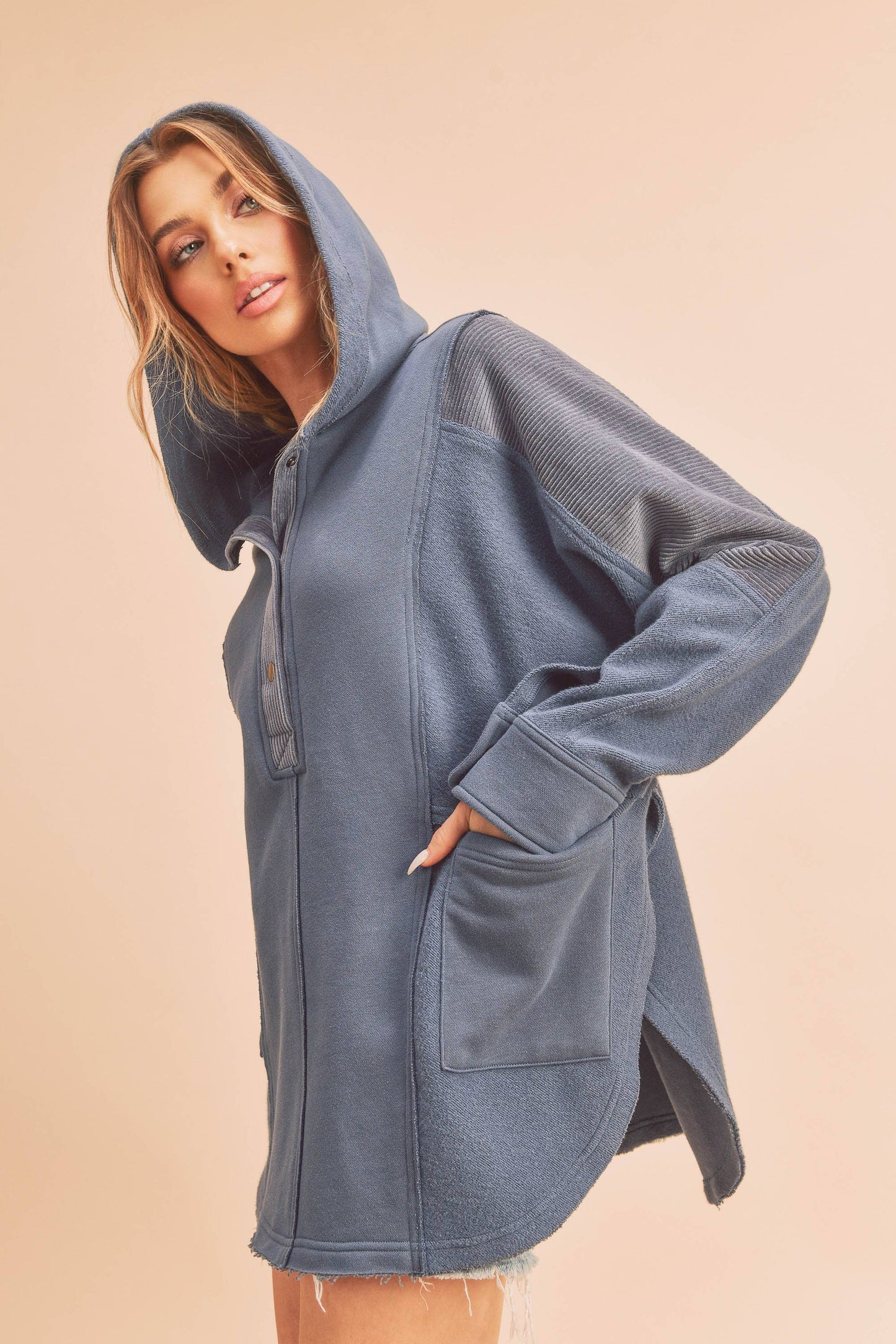 Dove Cozy Hooded Pullover