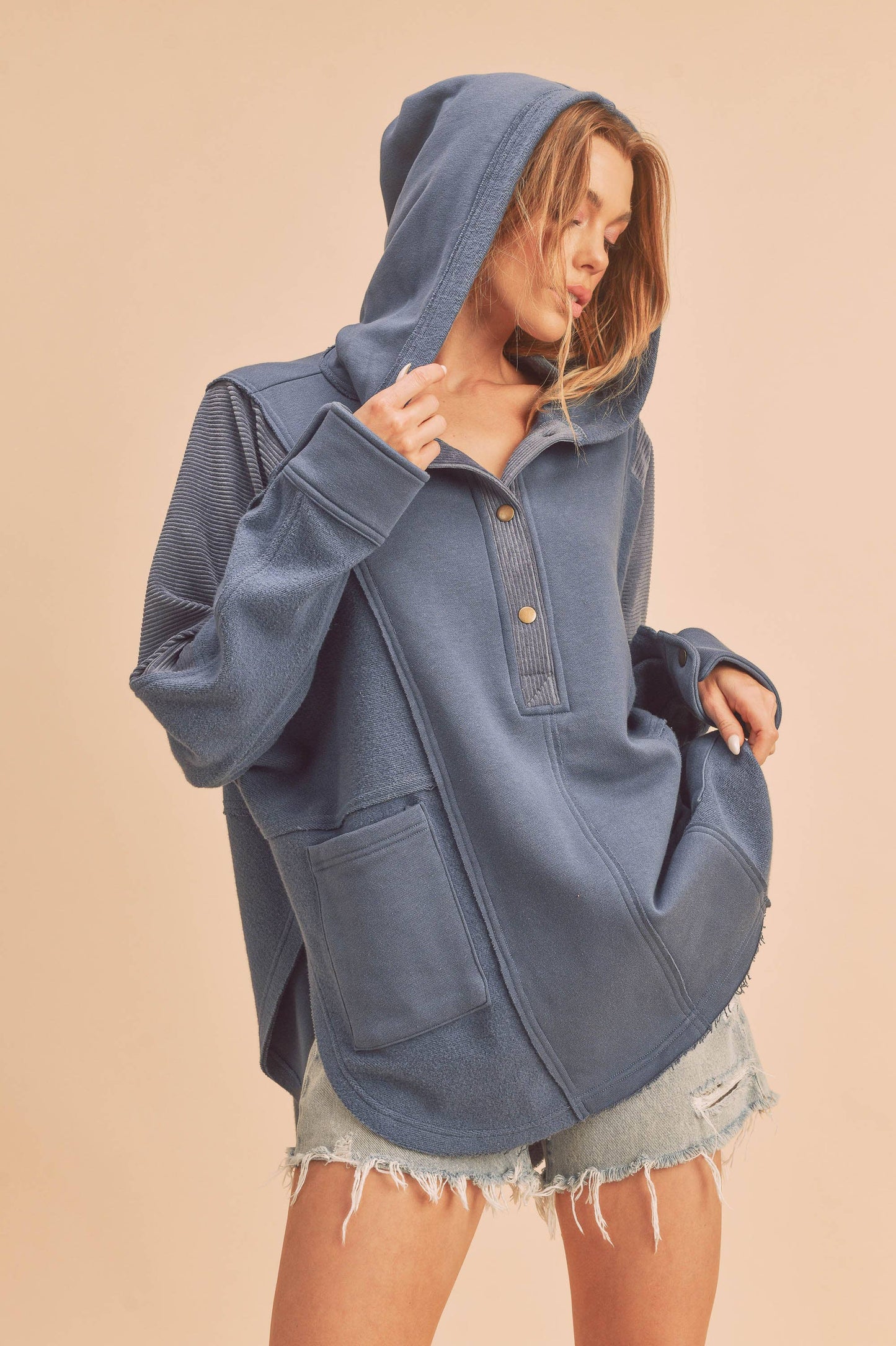 Dove Cozy Hooded Pullover