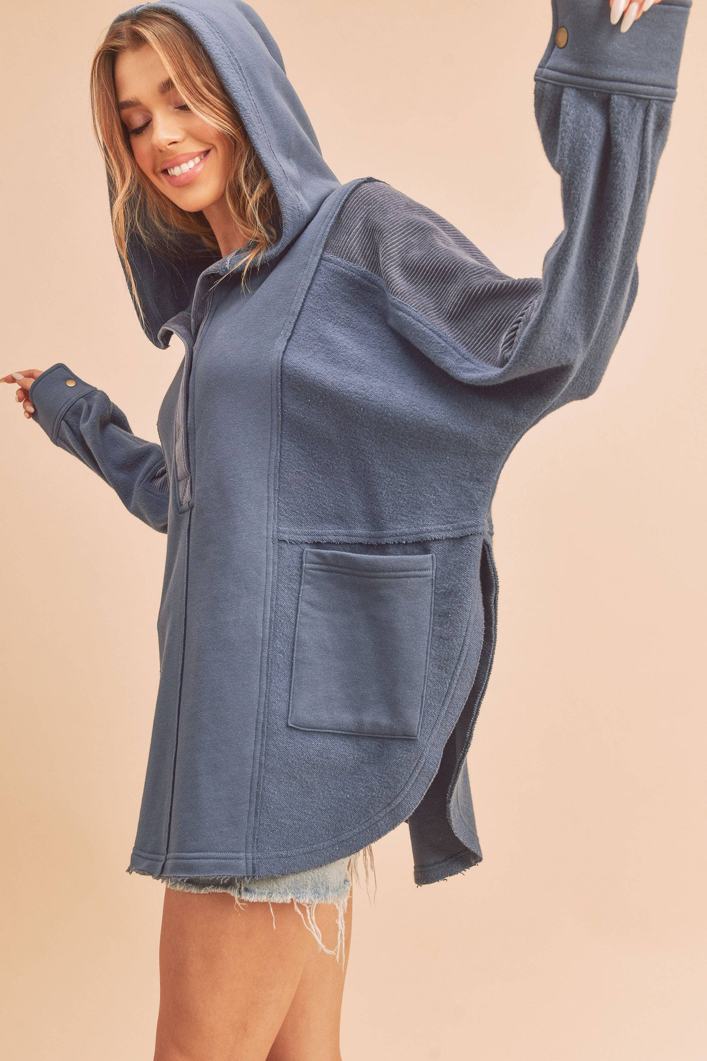 Dove Cozy Hooded Pullover
