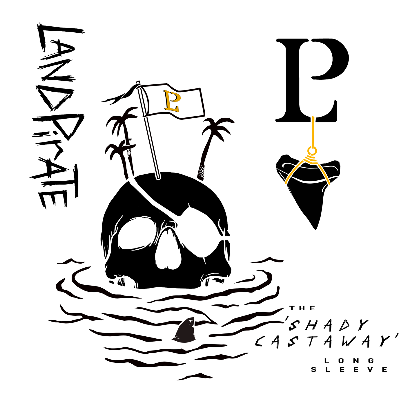 LP Steel Grey UPF Protection The 'Shady Castaway' Shirt