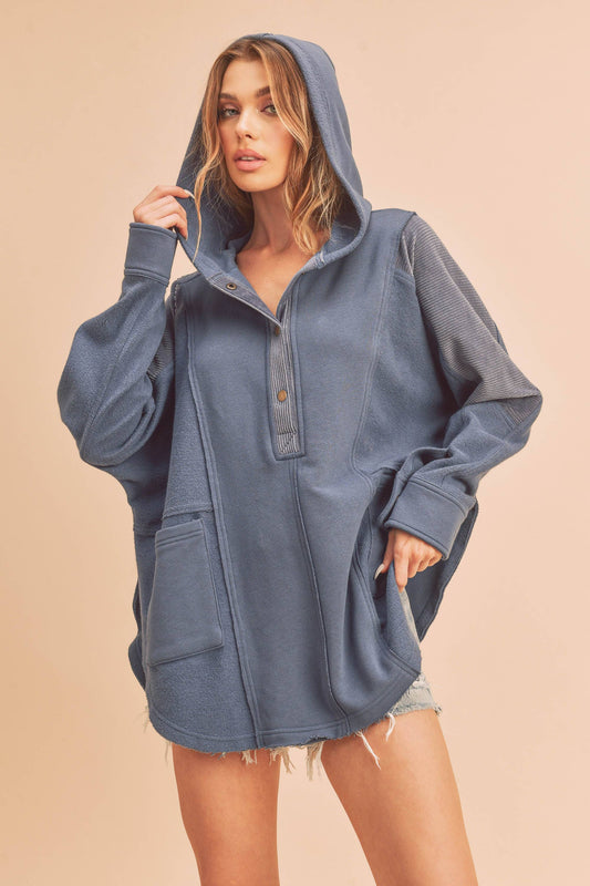 Dove Cozy Hooded Pullover