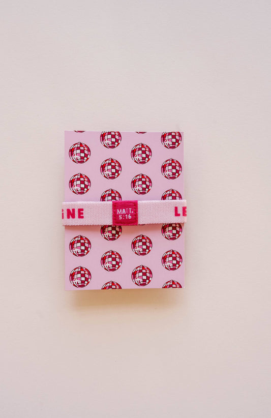 Pink Band "Let Your Light Shine" Kids Bracelet