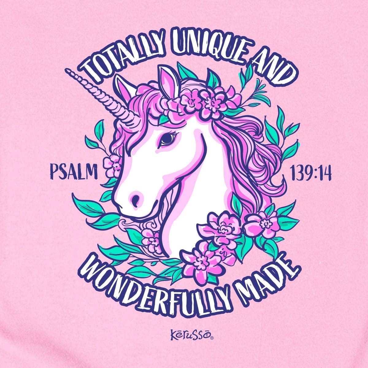Pink 'Unique Unicorn' Kids T-Shirt-106129
