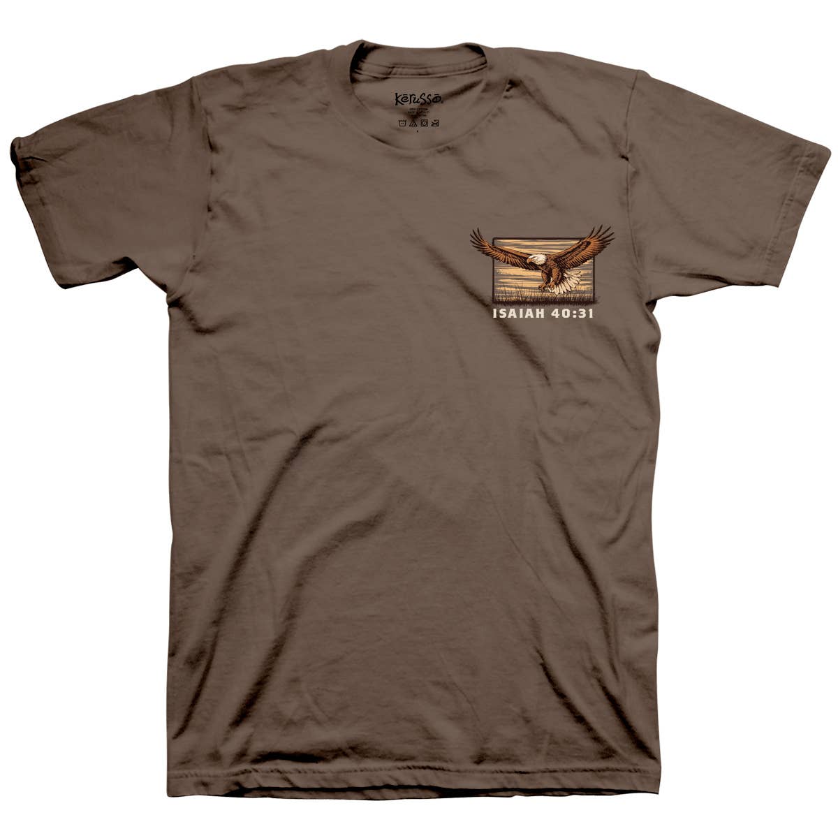 Brown Savana Renewed Eagle T-Shirt