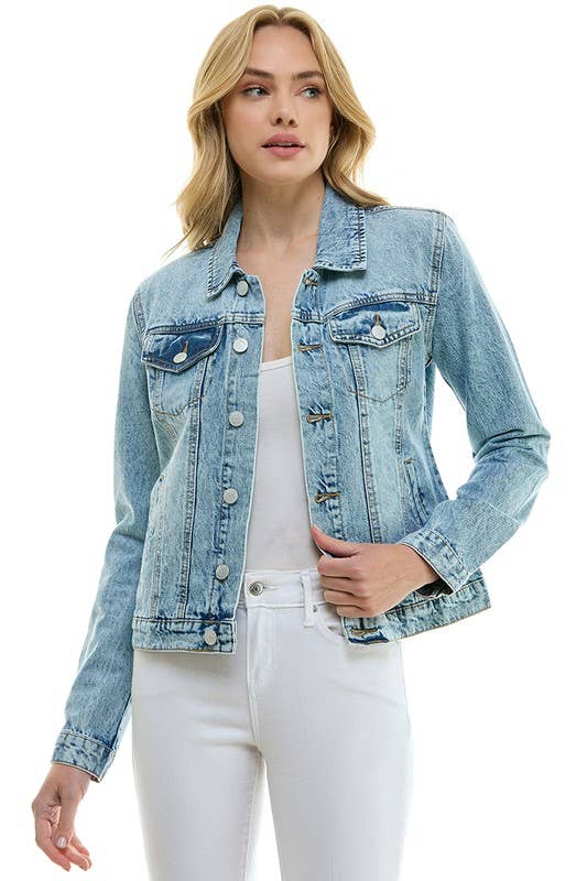 Faded Blue Classic Denim Jacket