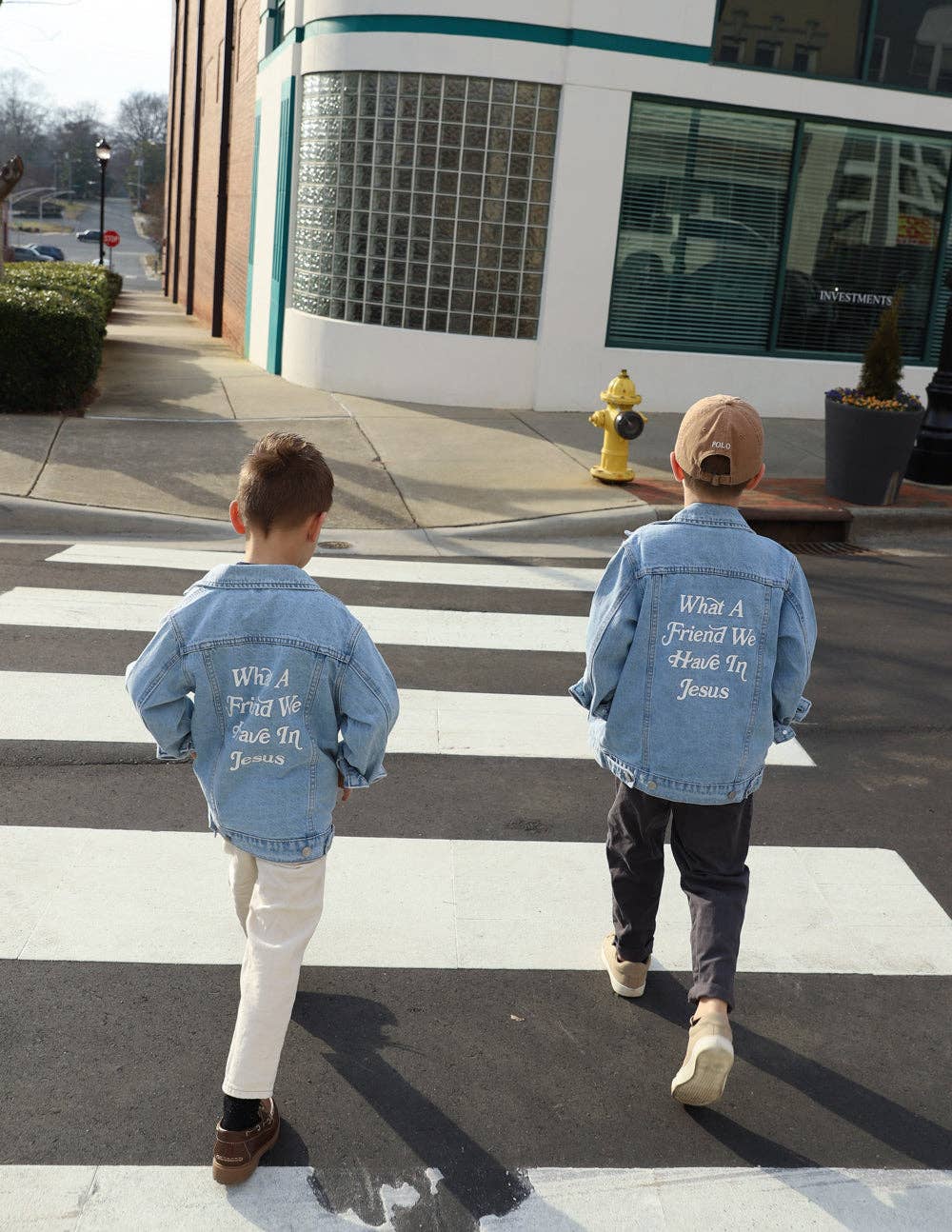 Denim "What a Friend in Jesus" Kids Jacket-177335