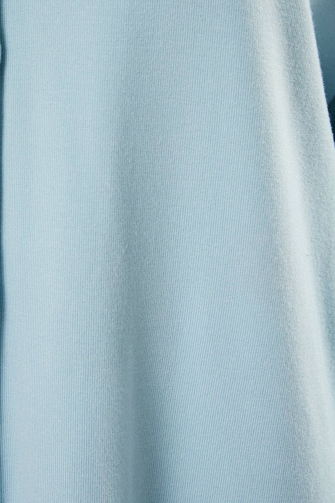 Baby Blue Jersey Button Down Shirt - 142077