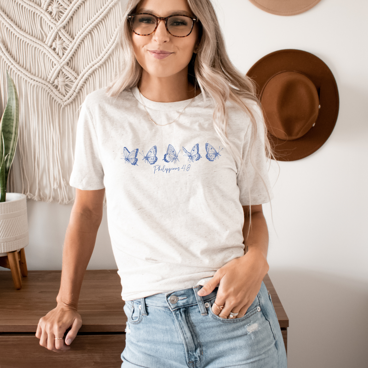 Butterfly Spiritual Spring Inspirational Tee - 104811
