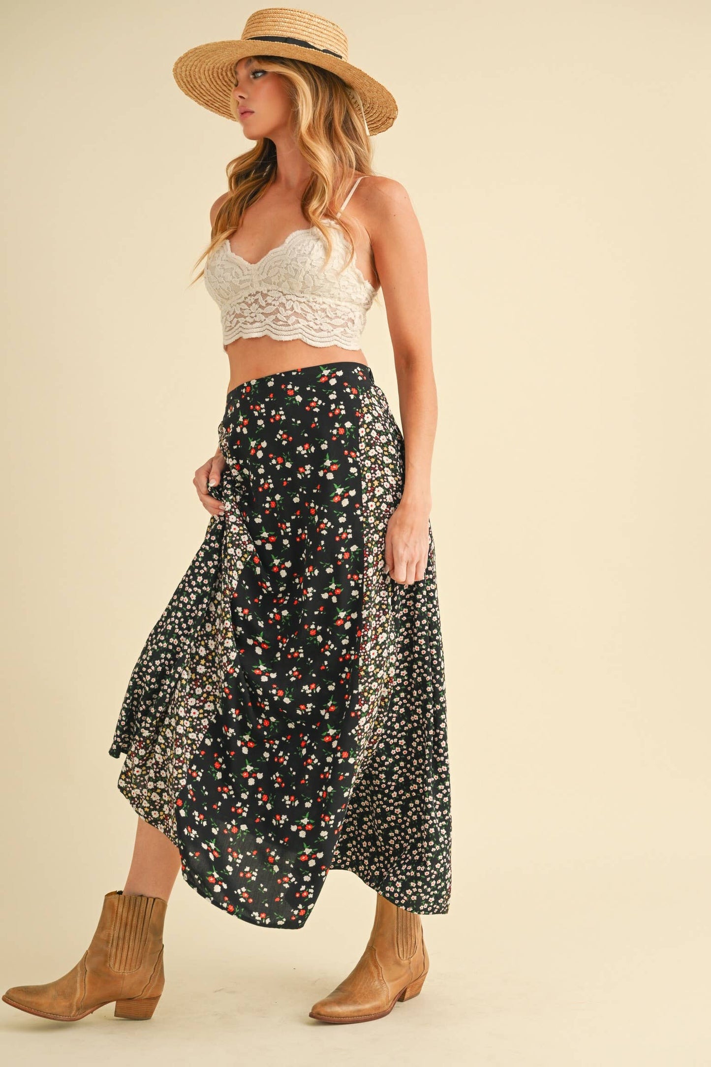 Sky Blue Melanie Skirt-137458