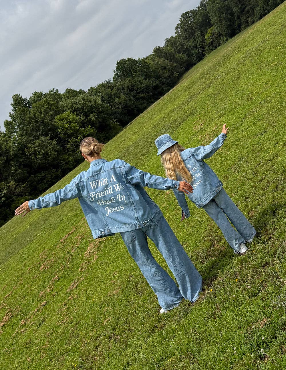 Denim "What a Friend in Jesus" Kids Jacket-177335