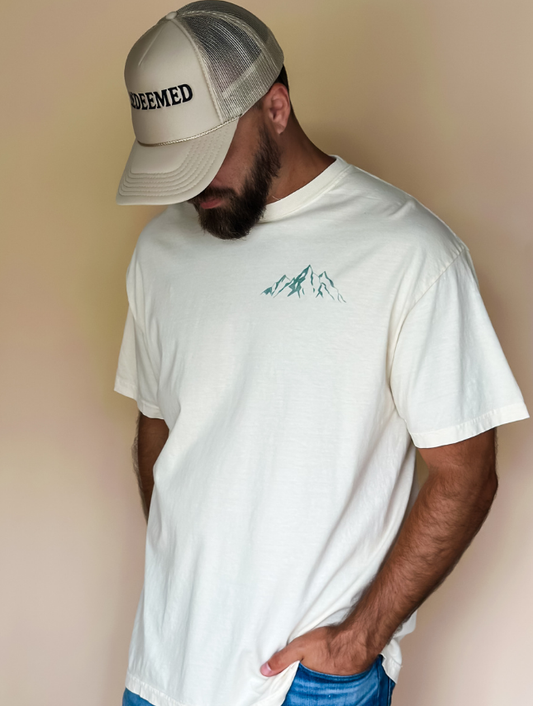 Ivory 'Stand Firm' Inspirational Cotton Tee