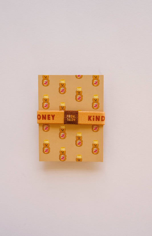 Orange Band Kind Words Kids Bracelet -" Kind Words are Like Honey"