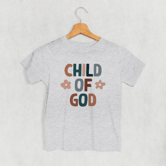 Heather Grey "Child Of God"Kids/Toddler Tee-106494