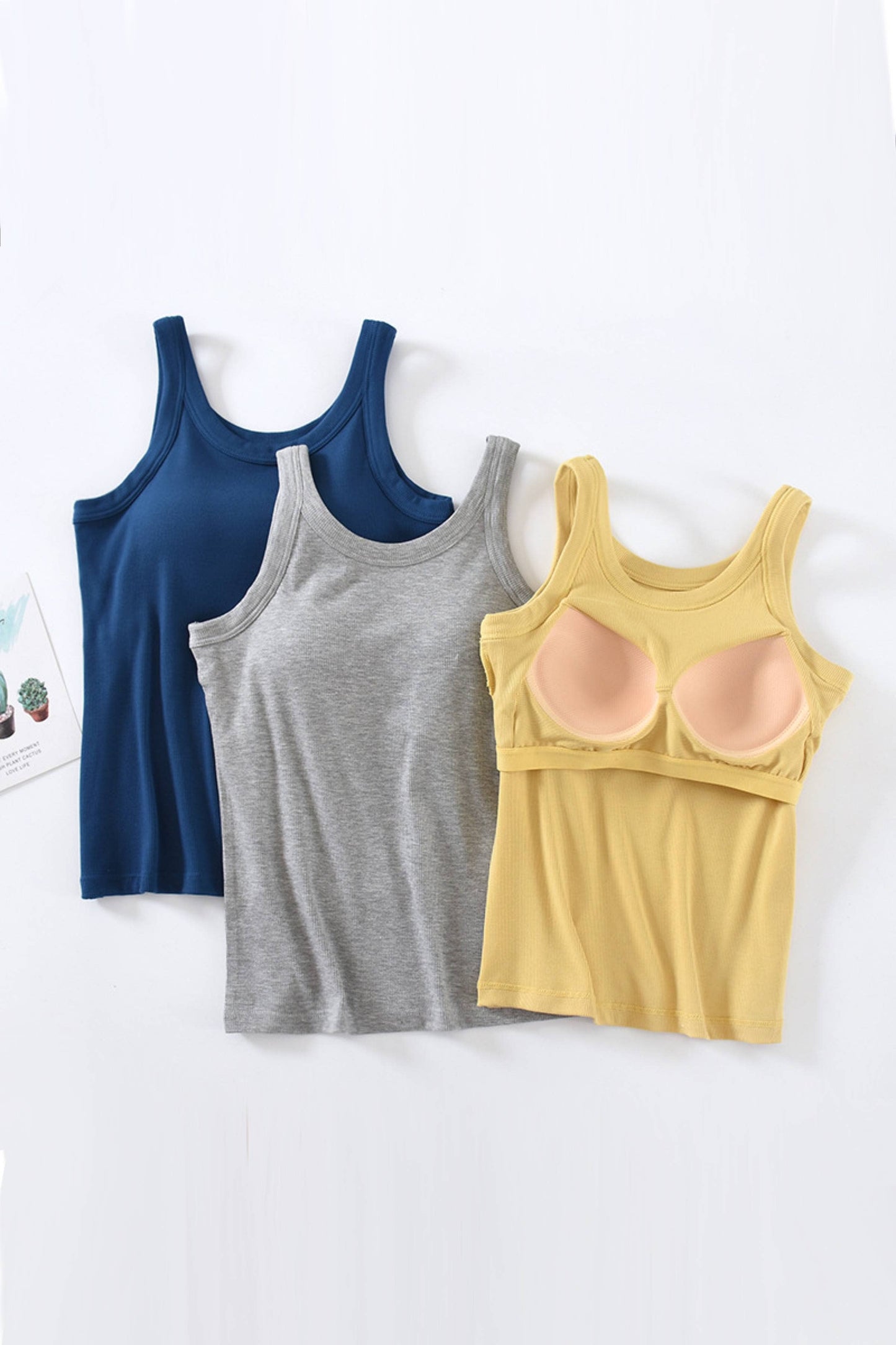 Cobalt Athleisure Built-in Bra Tank Top- 183382