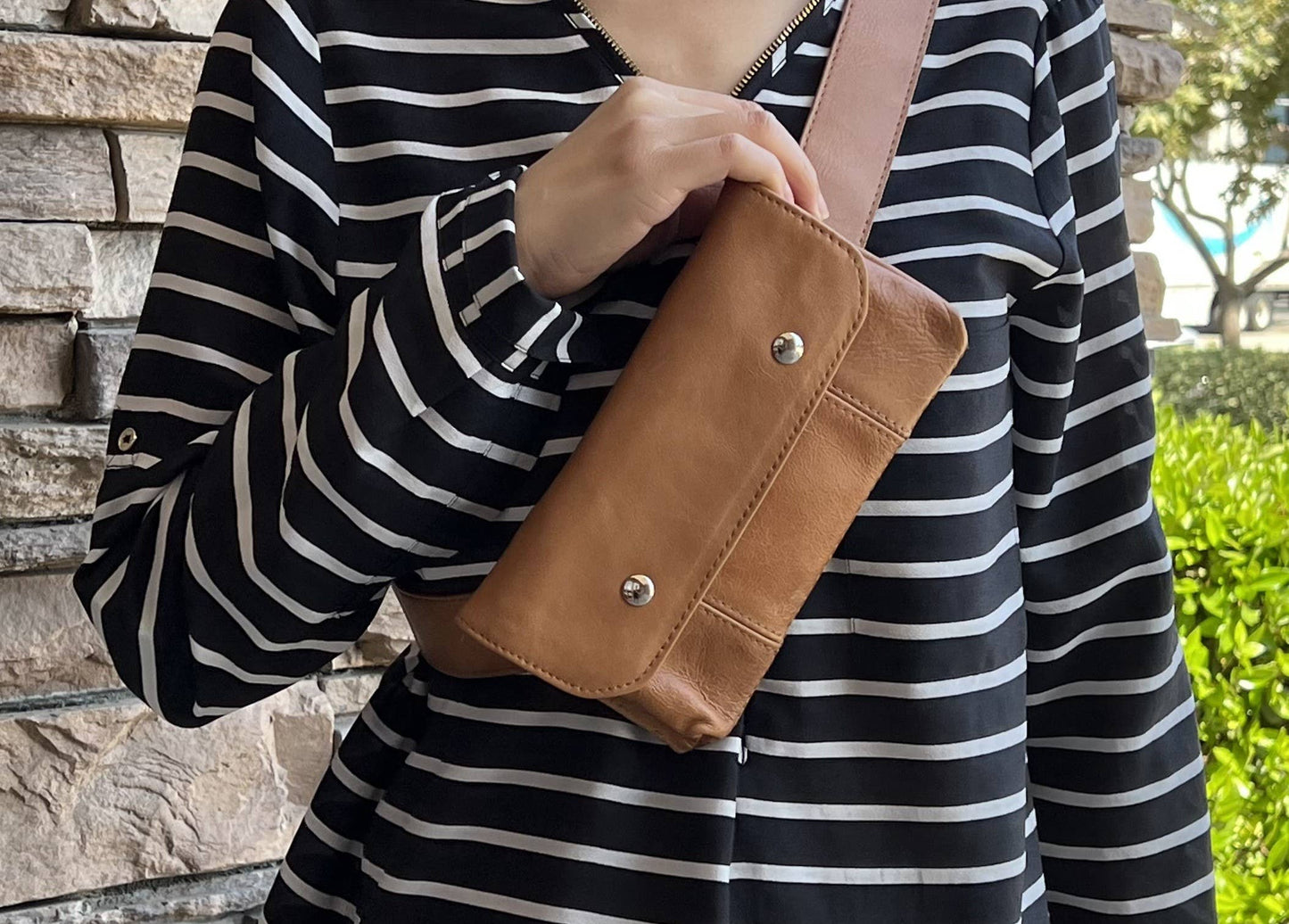 Natural Brown Sling bag  Fanny Pack