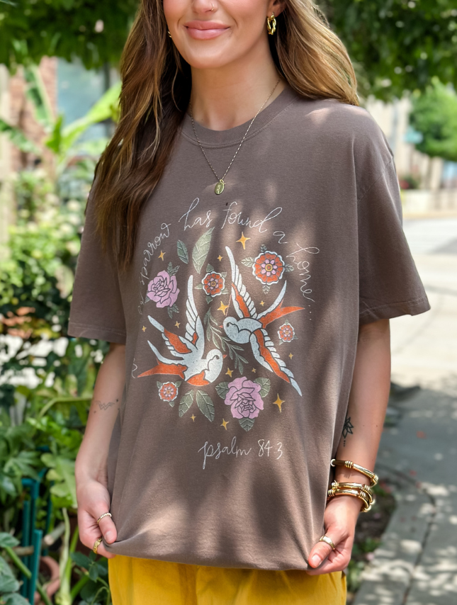 Expresso 'Even The Sparrow' Inspirational Cotton Tee