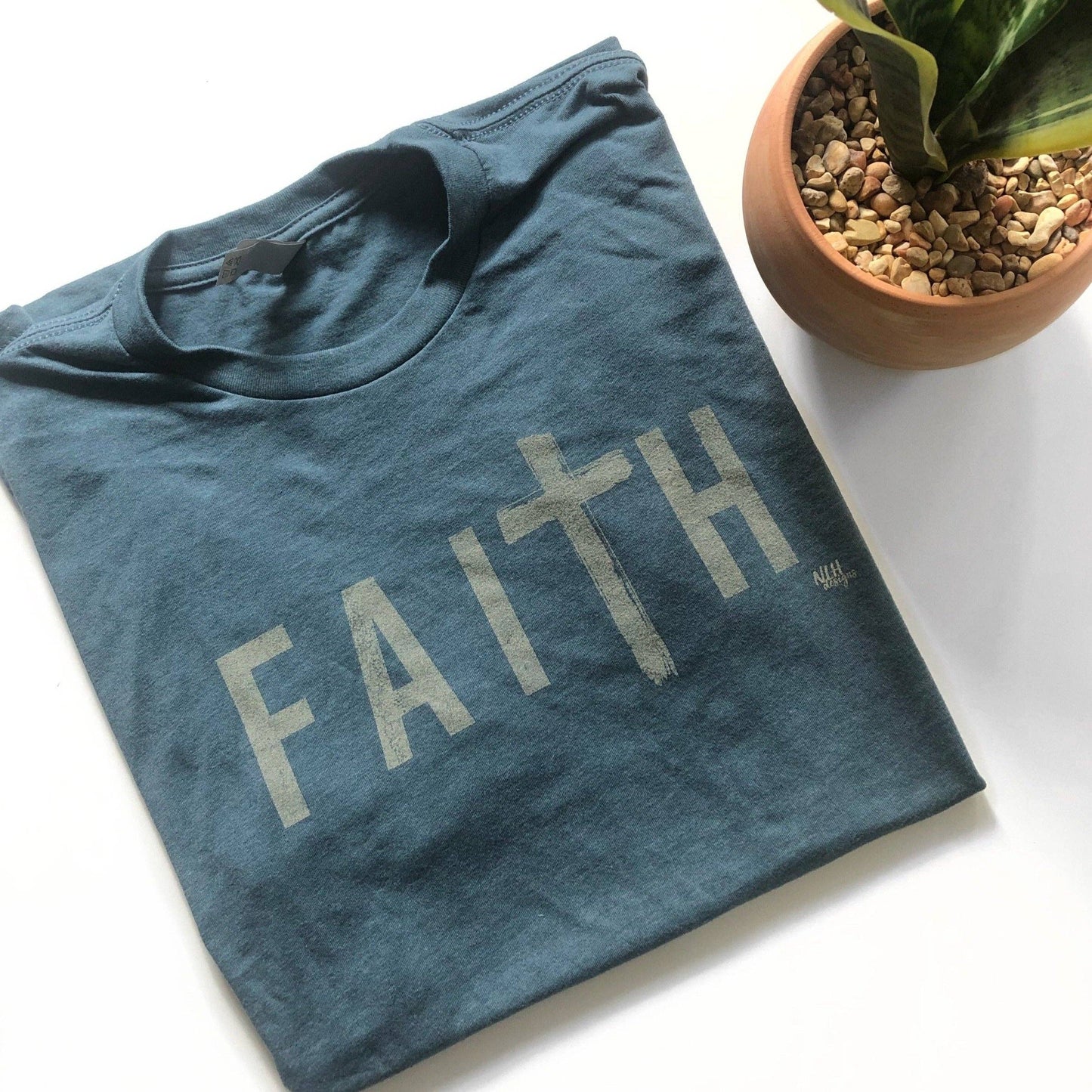 Indigo Blue 'Faith'  Unisex T-Shirt