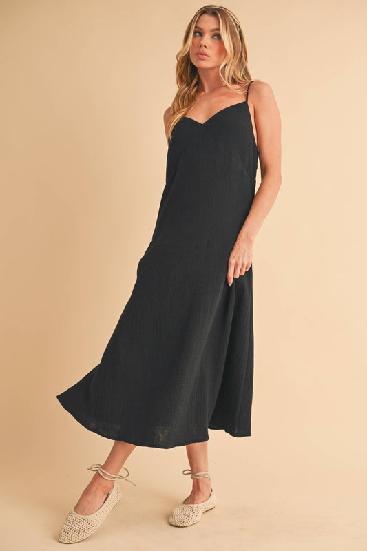 Black Contemporary Dawn Dress-124229