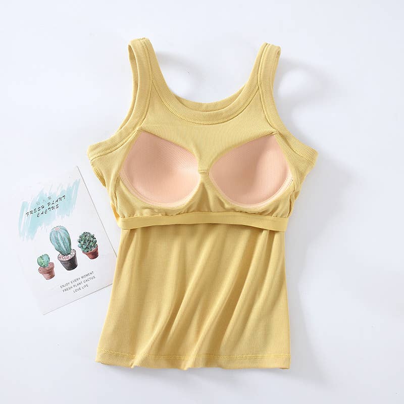 Cobalt Athleisure Built-in Bra Tank Top- 183382