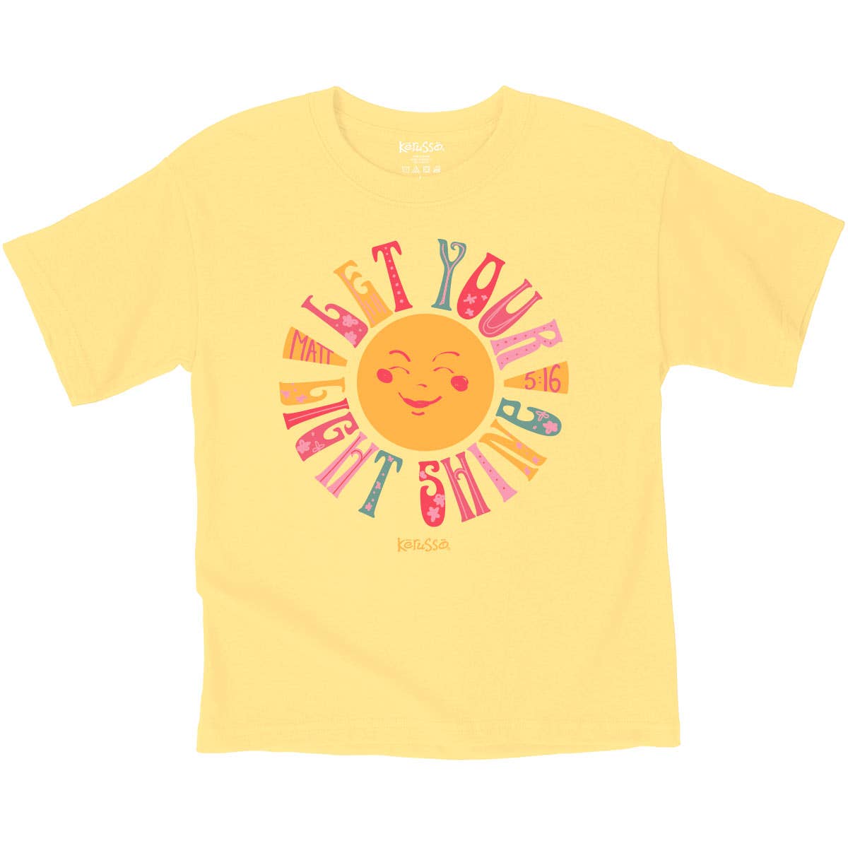 Banana 'Let Your Light Shine' Kids T-Shirt-104692