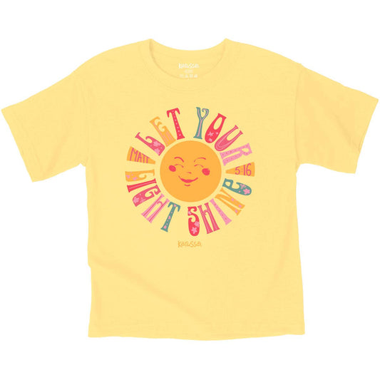 Banana 'Let Your Light Shine' Kids T-Shirt-104692