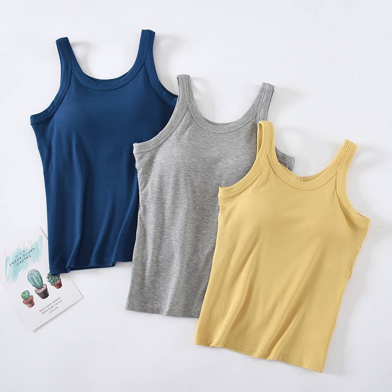 Cobalt Athleisure Built-in Bra Tank Top- 183382