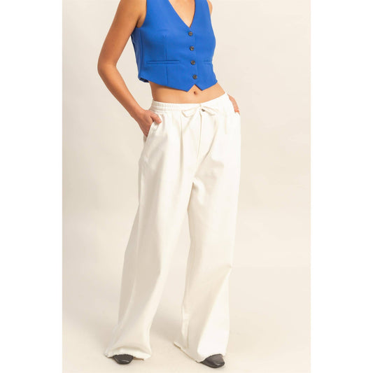 Light Denim Trendy Wide Bottom Jeans