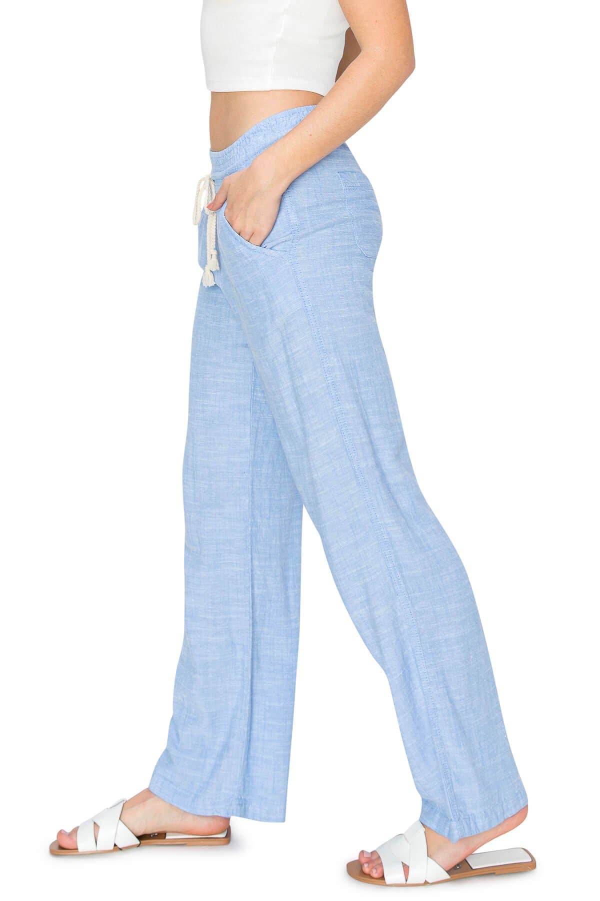 Blue Lounge Beach Trouser-137024