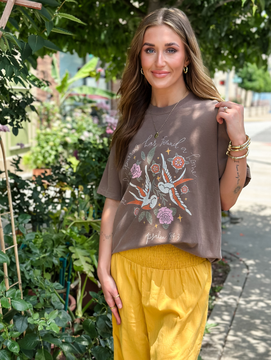 Expresso 'Even The Sparrow' Inspirational Cotton Tee