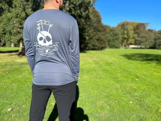 LP Steel Grey  UPF Protection  The 'Shady Castaway' Shirt