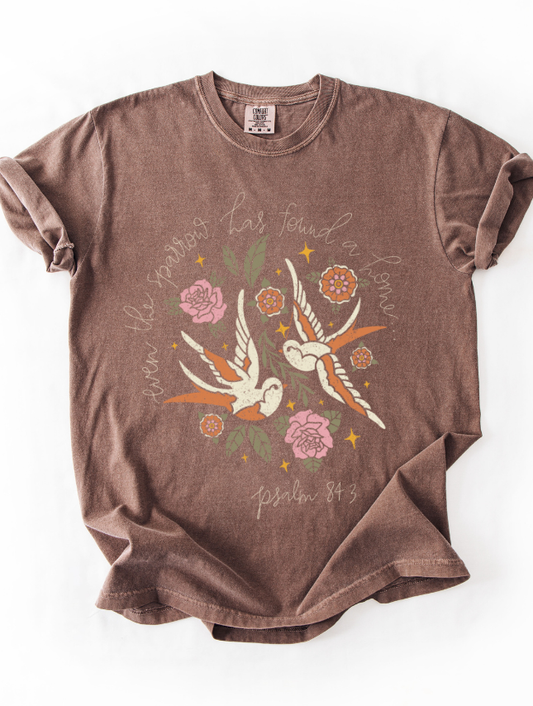 Expresso 'Even The Sparrow' Inspirational Cotton Tee
