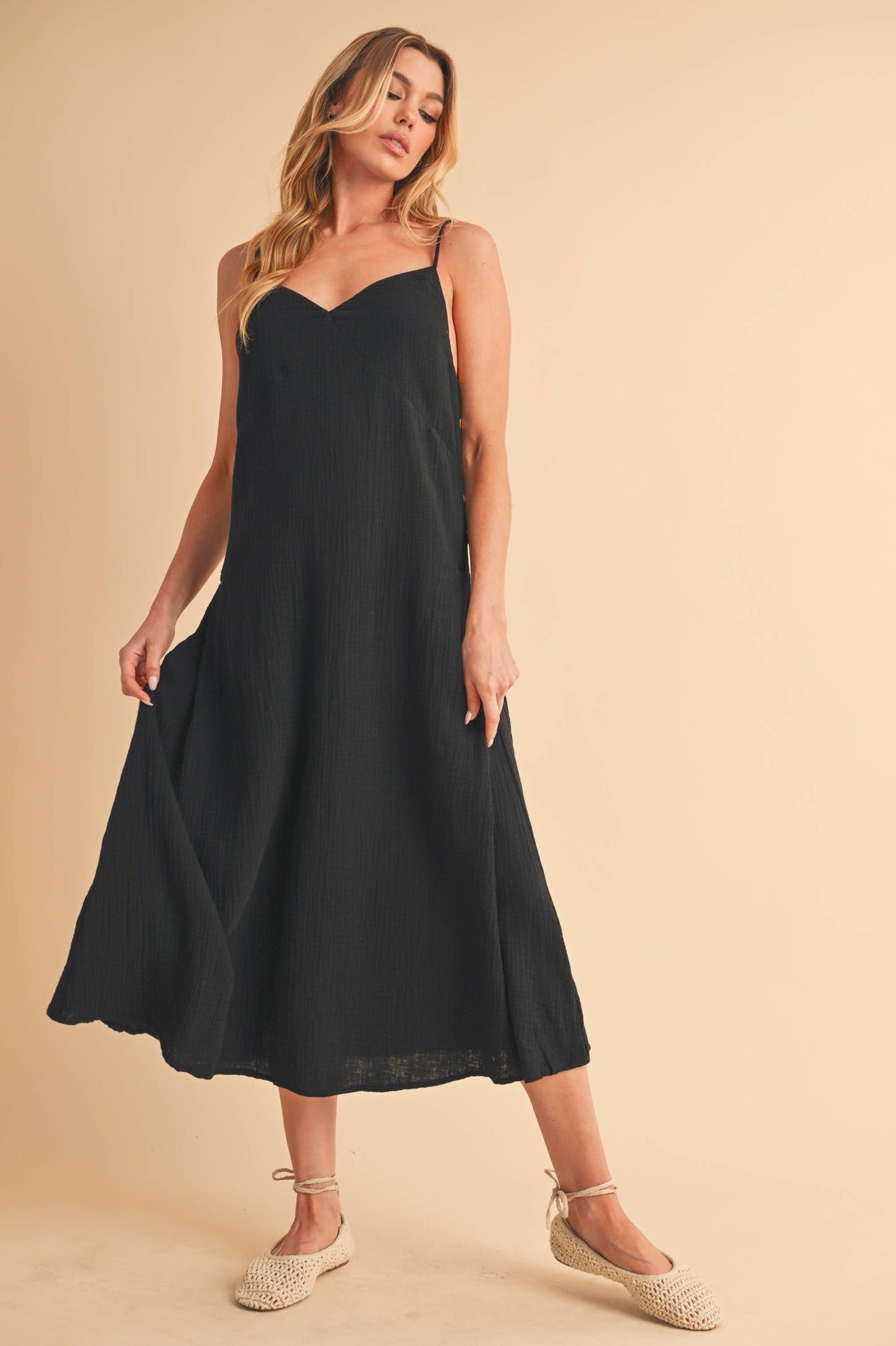Black Contemporary Dawn Dress-124229