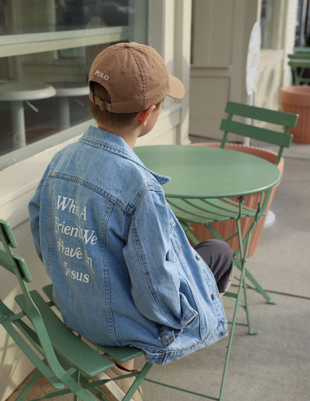 Denim "What a Friend in Jesus" Kids Jacket-177335