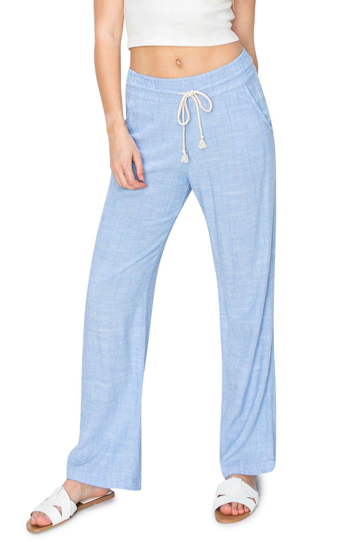 Blue Lounge Beach Trouser-137024